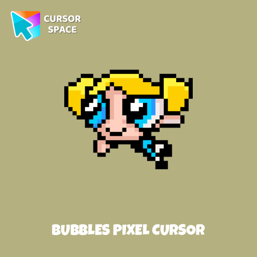 Bubbles Pixel cursor